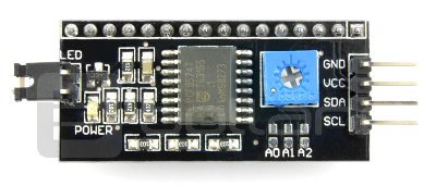 Konwerter I2C dla wyświetlacza LCD