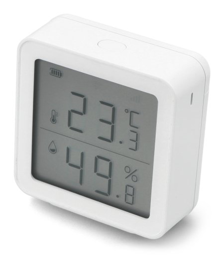 Tuya WiFi temperature and humidity sensor with LCD display - MIR-TE200-WF.