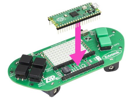 Instructions for connecting the Raspberry Pi Pico to the console.