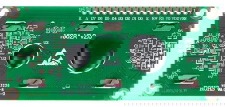 Wyświetlacz - widok z tyłu.