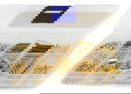 Set of screws and spacers M2.5 E50 - 120 pcs - justPi