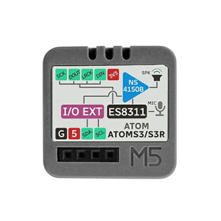 Atomic Voice Base - voice recognition module with microphone and speaker - expansion module for M5Atom - M5Stack A149