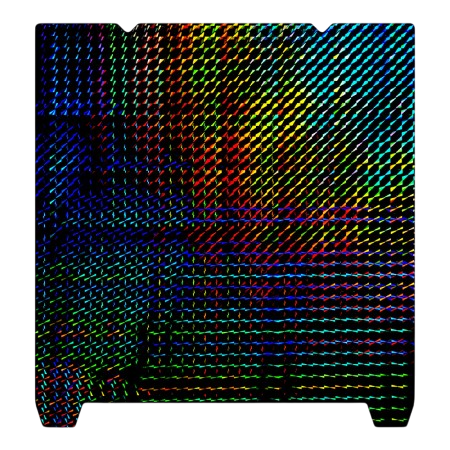 Phantom + PEI double-sided PET build plate for Creality 3D printers - 315 x 310 mm.