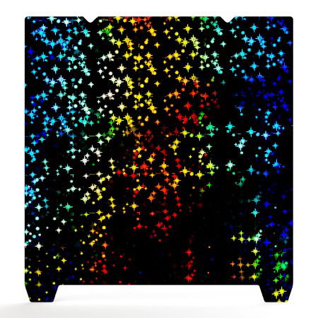 Double-sided PET Stars + PEI coated print bed for Creality K1 Max, Ender-3 V3 Plus 3D printers - 315 x 310 mm