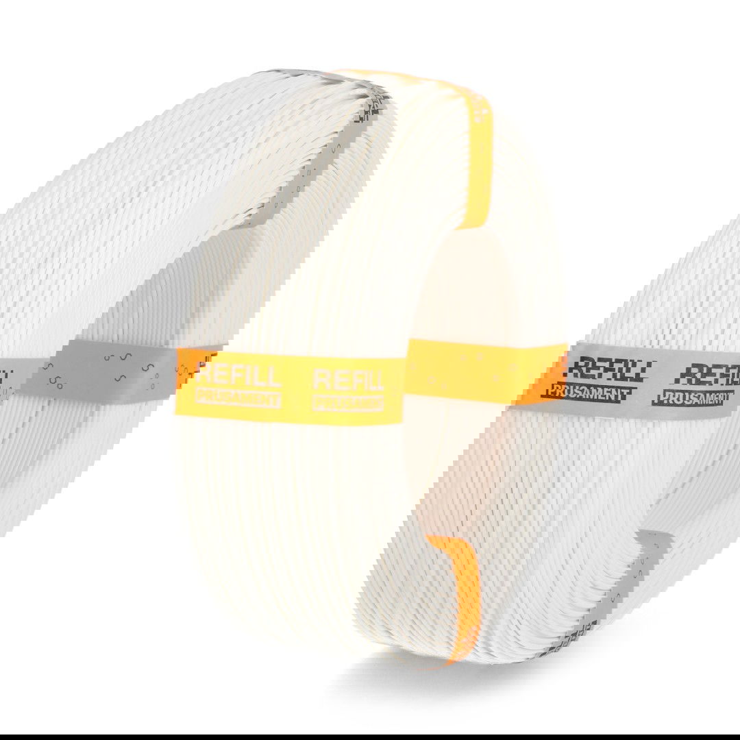 Filament Prusa Refill PLA 1.75 mm 0.9 kg - Pristine White NFC