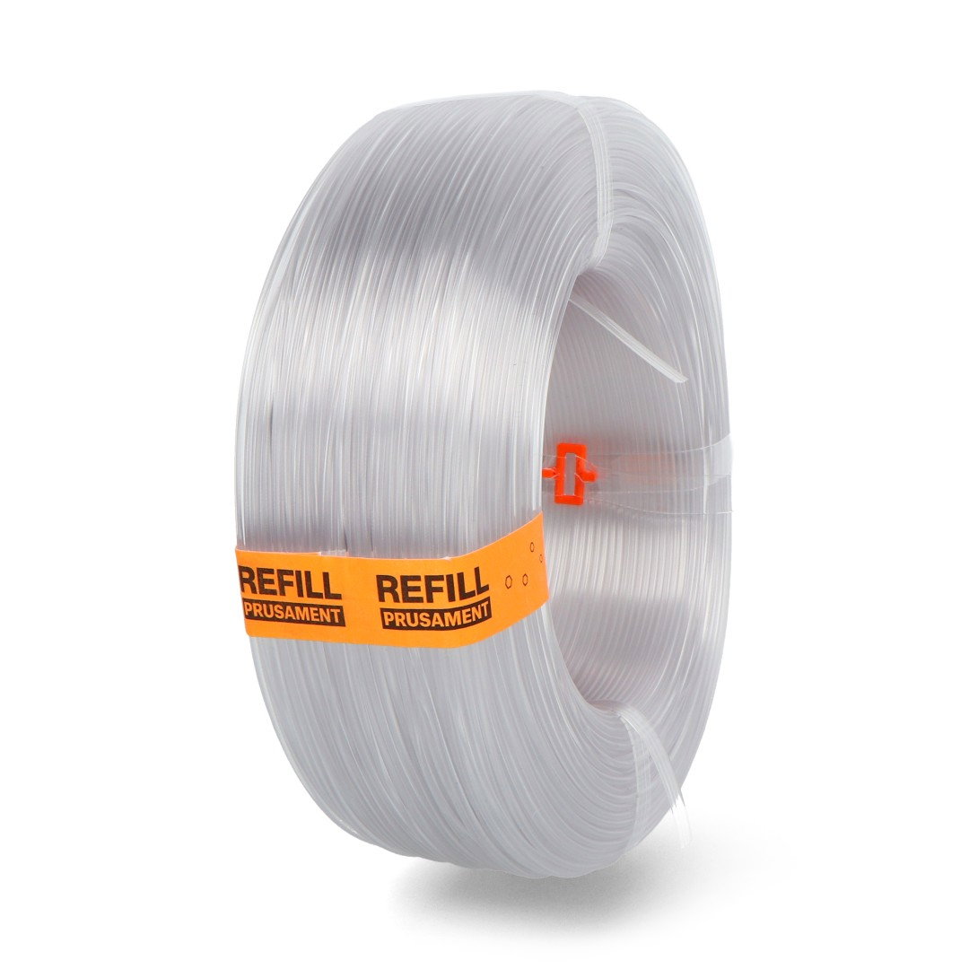 Filament Prusa Refill PETG 1.75 mm 0.9 kg - Clear NFC
