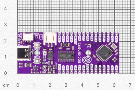 Dasduino CORE - ATmega328 - Arduino compatible - no connectors - Soldered 333037