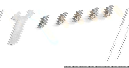 Nozzle Set 0.4mm / 0.6mm / 0.8mm for Elegoo Neptune 4 / 4 Pro 3D Printers - Hardened Steel