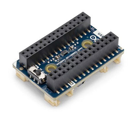 Arduino Nano Connector Carrier - Qwiic / Grove / microSD Expansion Board - ASX00061