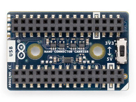Arduino Nano Connector Carrier - Qwiic / Grove / microSD Expansion Board - ASX00061