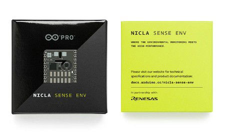 Nicla Sense Env - Environmental Sensor Module for Arduino Portenta / MKR - Arduino ABX00089