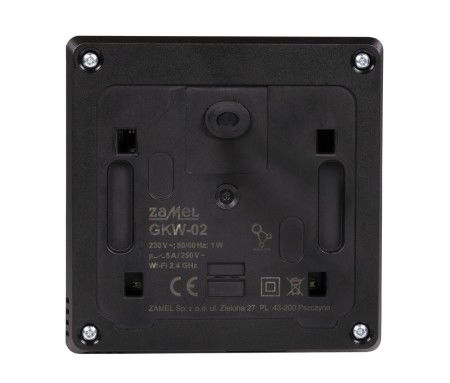 Zamel Supla GKW-02 - heating controller - WiFi - Android / iOS application - black