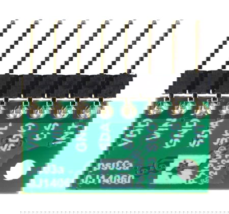 LPS22DF - pressure and altitude sensor 126 kPa - I2C / I3C / SPI - 1.8 - 5.5 V - Pololu 2898 - soldered connectors