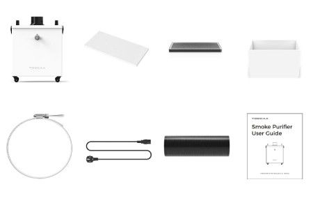Smoke Purifier - air purifier for TOOCAA laser plotters