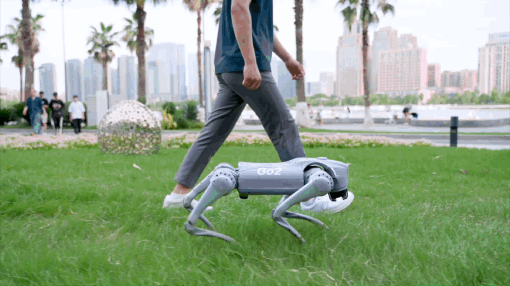 Four-legged walking platform - robo dog - Unitree Go2 Edu