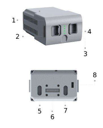 Unitree Go2 Robot Battery - 15000 mAh - Long Range - BT2-06