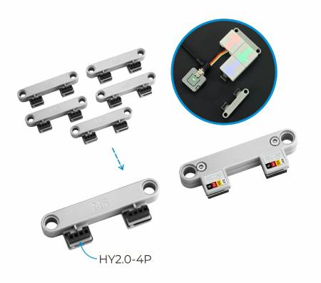 Chain Return Connector - Grove connector for M5Stack Chain and Unit Puzzle series - 5 pcs - M5Stack A154
