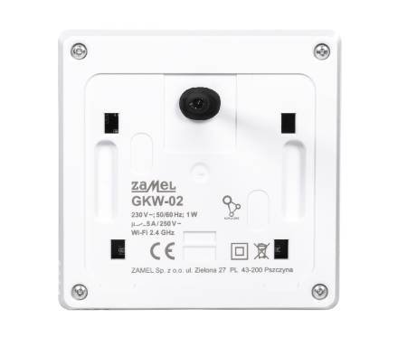 Zamel Supla GKW-02 - heating controller - WiFi - Android / iOS application - white