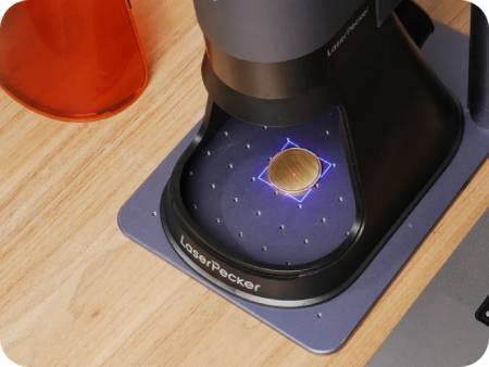 LaserPecker LP5 - 20W Fiber Optic and Diode Laser Engraver - Basic Kit