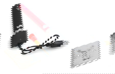 FlatPro2 Solder Cordless Soldering Iron with Temperature Control - 200-470 Degrees - Red - Webski