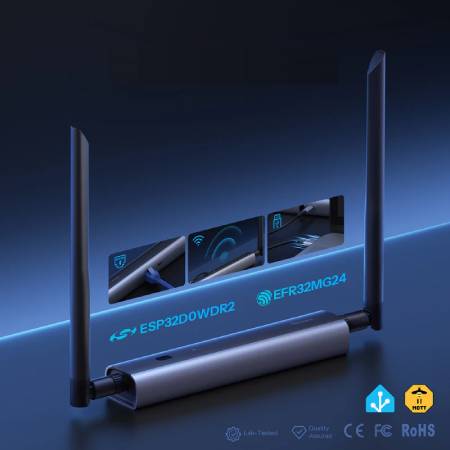 Sonoff Dongle Max - ZigBee gateway - Home Assistant, Zigbee2MQTT, Thread - PoE Ethernet / WiFi / USB