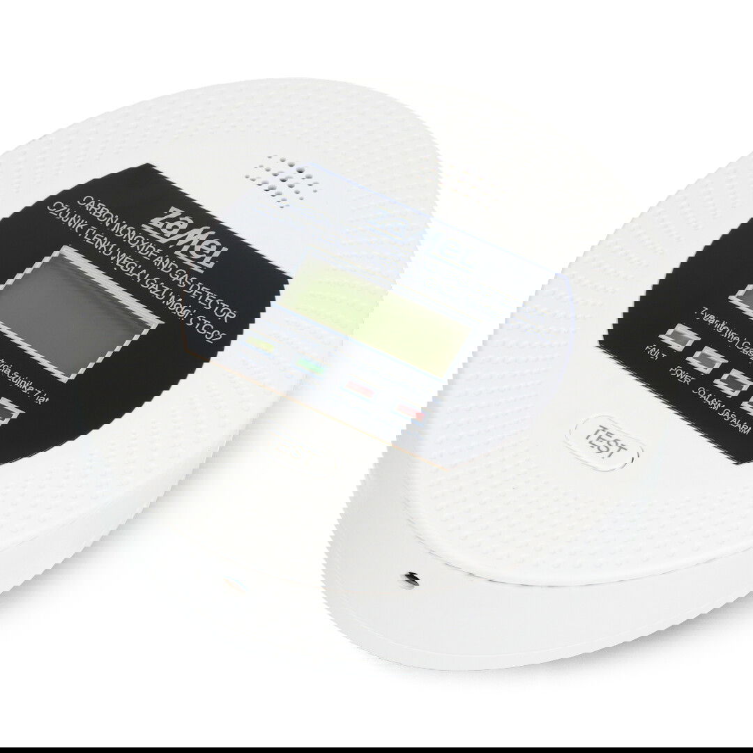 Carbon monoxide and gas sensor - Zamel CTG-02