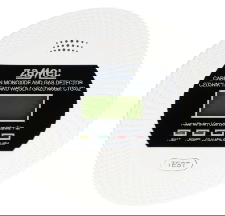 Carbon monoxide and gas sensor - Zamel CTG-02