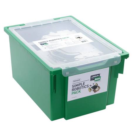 Lesson in a Box - Simple Robotics - electronic components kit for BBC micro:bit - Kitronik 5657