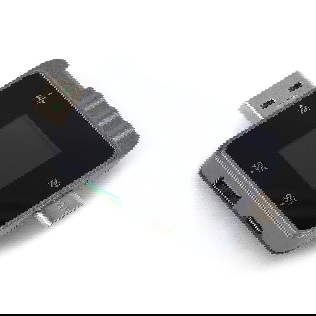 FNIRSI FNAC-28 2-in-1 USB tester - voltage, current and power meter from USB A / USB C port