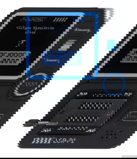 Multifunctional capacitor and transistor tester - FNIRSI LCR-P1
