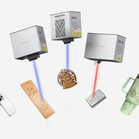 TOOCAA NOVA 10 W laser plotter + rotary module