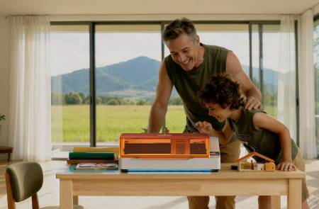 TOOCAA NOVA 10 W laser plotter + rotary module