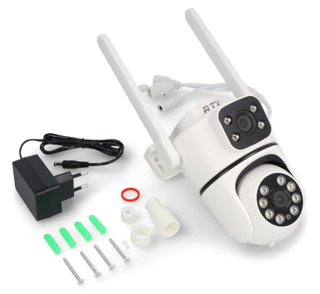 Tuya - Smart Outdoor IP Camera 350° WiFi P2P - RTX SmartCam Ai35
