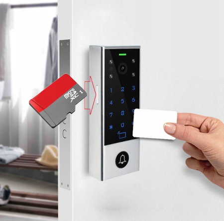 Tuya - video intercom with RFID access control and PIN code - WiFi - RTX WDV3