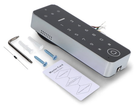 Tuya - video intercom with RFID access control and PIN code - WiFi - RTX WDV4
