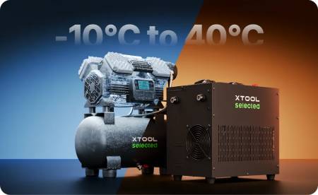 xTool Selected Air Compressor & Air Dryer - air dryer and compressor for MetalFab systems