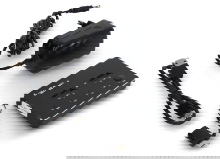 Docking station for 2x SSD M.2 SATA NGFF drives - USB type C - Qoltec 50310