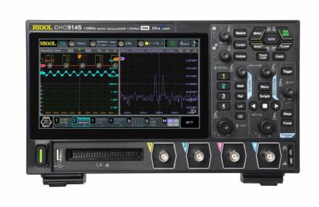 Rigol DHO914S oscilloscope 125 MHz 4 channels + AWG 25 MHz