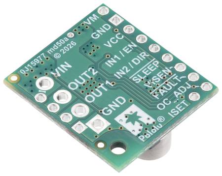 MPQ6612A - Single Channel Motor Controller 40V/4A - Pololu 5285