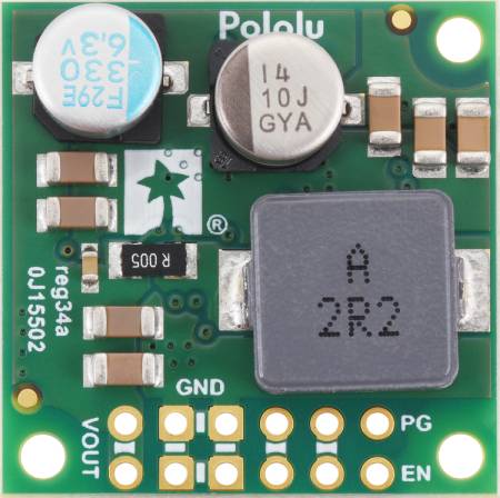 D42V55F5.3 - step-down converter - 5.3 V 6 A - Pololu 5572