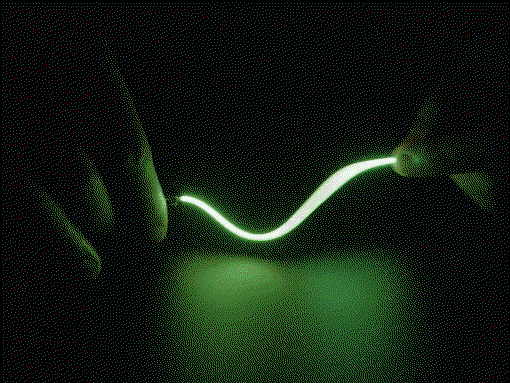 Single-ended Flexible LED Filament - flexible LED strip - 3V 128mm