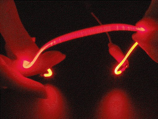 Flexible LED Filament - Noodle flexible LED strip - 3V 130mm