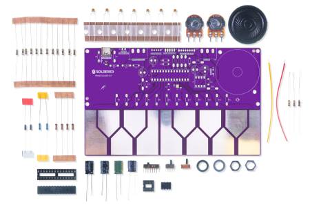 Piano Solder Kit - educational kit for learning soldering - ATmega328P - Soldered 333181
