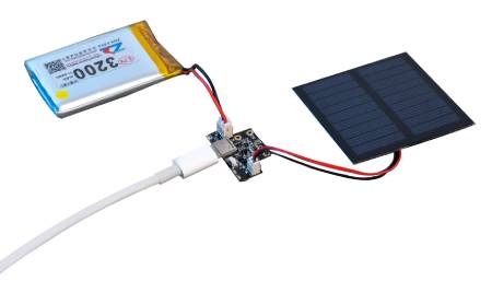 USB Type-C power module with Li-Pol and solar panel support for WisBlock - RAK Wireless RAK19012