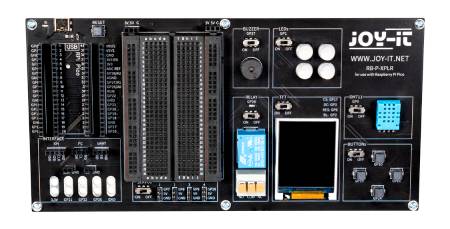 Explorer Board - educational and prototyping board for Raspberry Pi Pico / Pico W - Joy-IT RB-P-XPLR