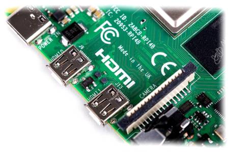 Raspberry Pi 4 model B WiFi DualBand Bluetooth 2 GB RAM 1.8 GHz - Dual RAM version