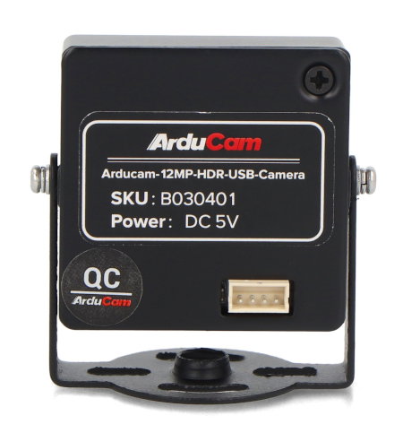 A708 12 MPx IMX708 USB UVC Fixed-Focus Camera with Metal Housing - ArduCam B03041