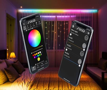 Controller for addressable RGB WiFi LED strips and strips - ESP8266 - WLED - GL-C-014WL