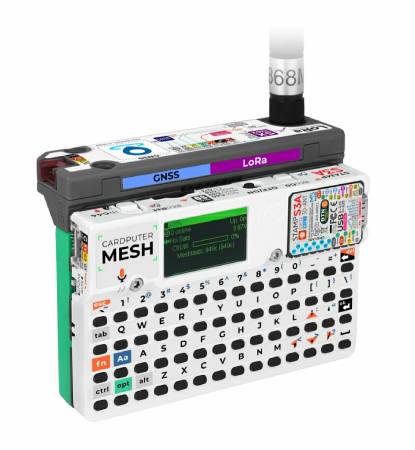 Cardputer Mesh Kit for Meshtastic - Portable LoRa Mesh Computer with GPS - M5Stamp S3A - ESP32-S3FN8 - M5Stack K152