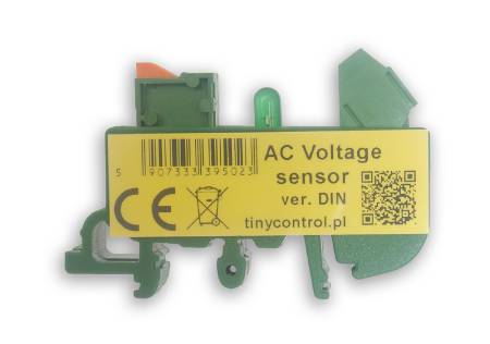 Tinycontrol - 230 V AC mains voltage presence sensor - for DIN rail